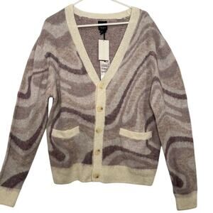 Twenty Montreal M Mohair multicolor. Cardigan NWT 3574 F F